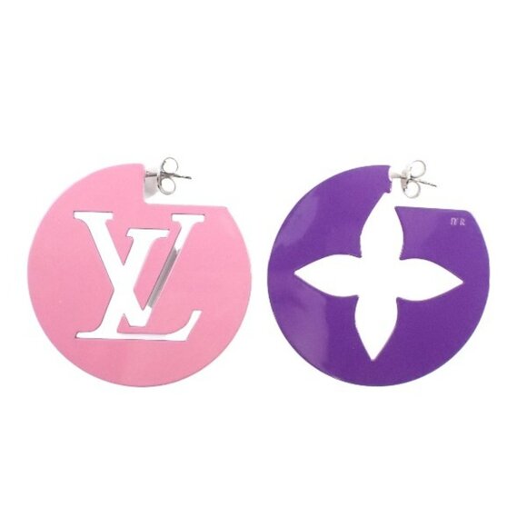 LOUIS VUITTON Pink Earrings - Picture 1 of 7